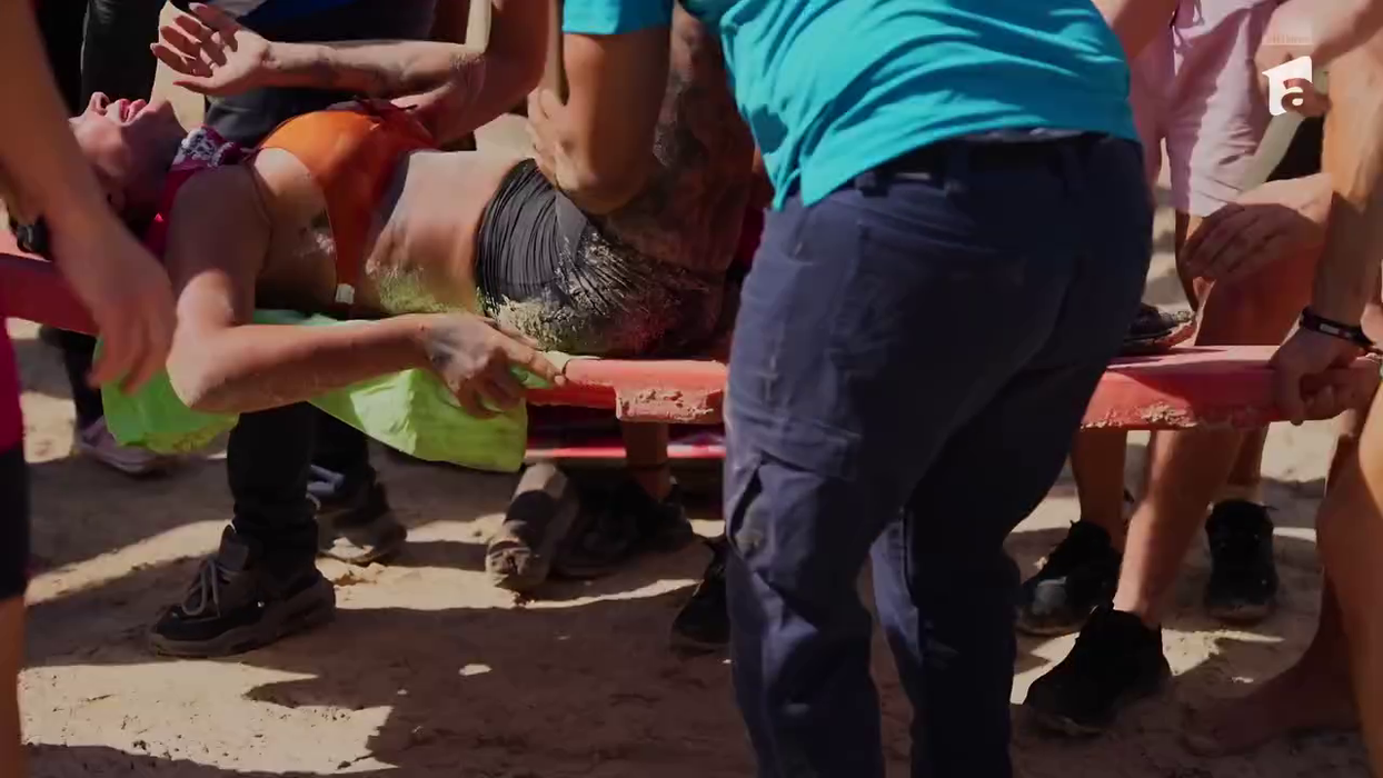 Naba Salem, scoasă pe targă de la Survivor 2026. Ce a pățit Faimoasa în timpul probei