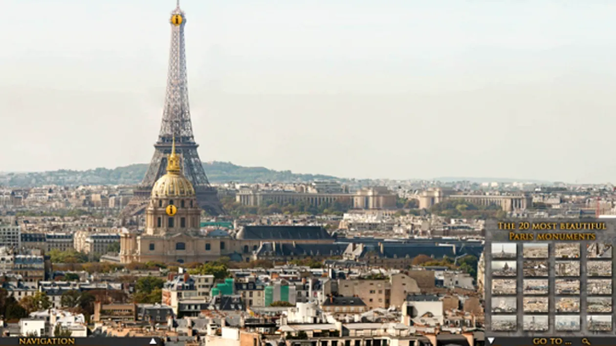 VIDEO Viziteaza Capitala Frantei virtual! Vezi o fotografie a Parisului de 26 de gigapixeli!