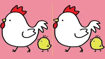 Test de inteligență | Aceste două poze par identice, dar nu sunt. Dacă găsești 3 diferențe în 15 secunde, ești un geniu