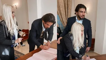 Bucurie fără margini în familia Andei Adam! Artista s-a căsătorit cu actualul său iubit, Yosif Mohaci