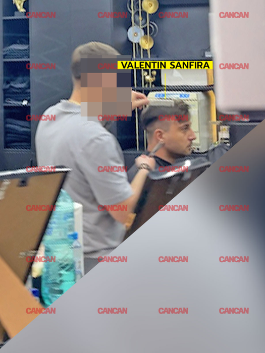 Valentin Sanfira s-a făcut ”băiat salon”