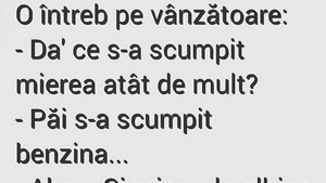 BANC | "Da' ce s-a scumpit mierea atât de mult?"
