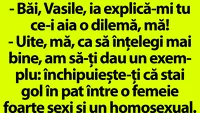 BANCUL ZILEI | Băi, Vasile, ce este aia o dilemă?