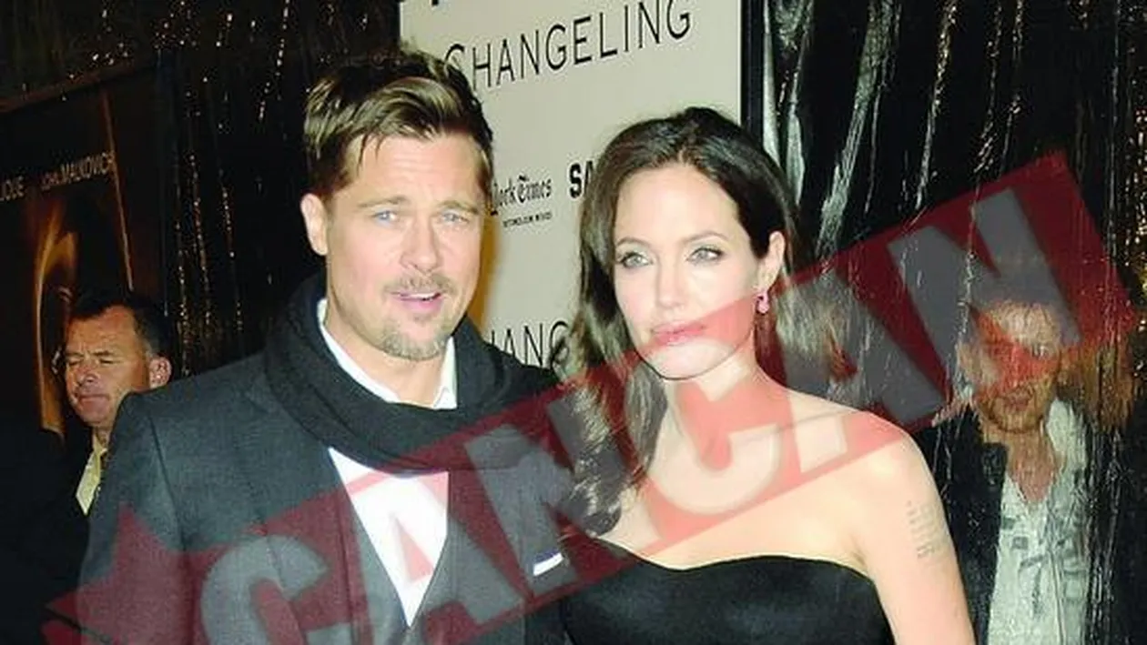 Brad si-a lasat mustata