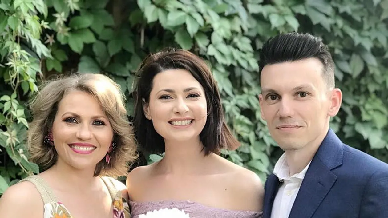 Prezentatoarea Mihaela Călin de la Antena 1 s-a căsătorit! Andreea Berecleanu i-a fost nașă