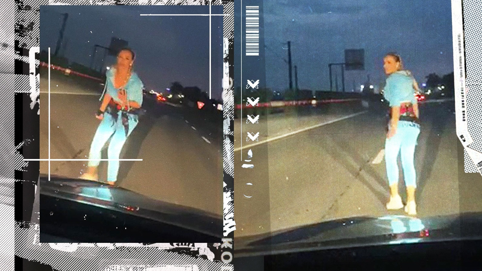 Povestea filmării în care Bianca Drăgușanu  merge pe mijlocul șoselei “Treci în mașină”