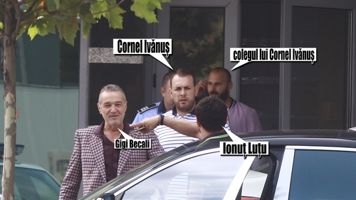 EXCLUSIVITATE Milionarul a dat declaraţii în legătură cu ultima plângere penală, dar nu pare să-şi facă probleme. Imagini unice cu patronul FCSB imediat după audieri. Anchetatorul l-a condus la maşină, în hohote de râs, pe denunţatul Gigi Becali!
