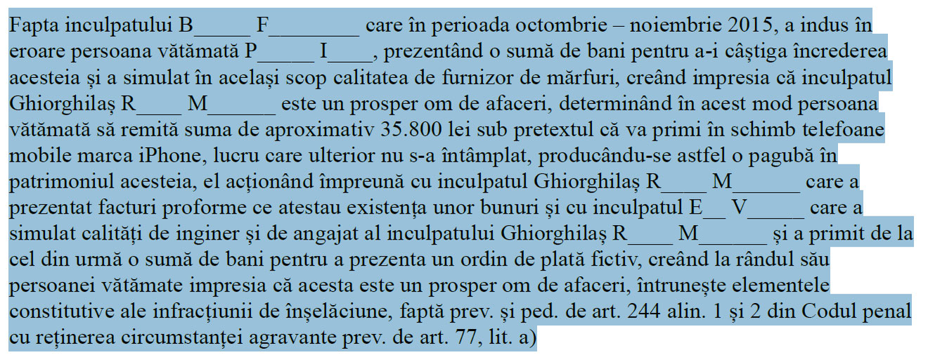 Unui afacerist, infractorii i-au promis mai multe iPhone-uri
