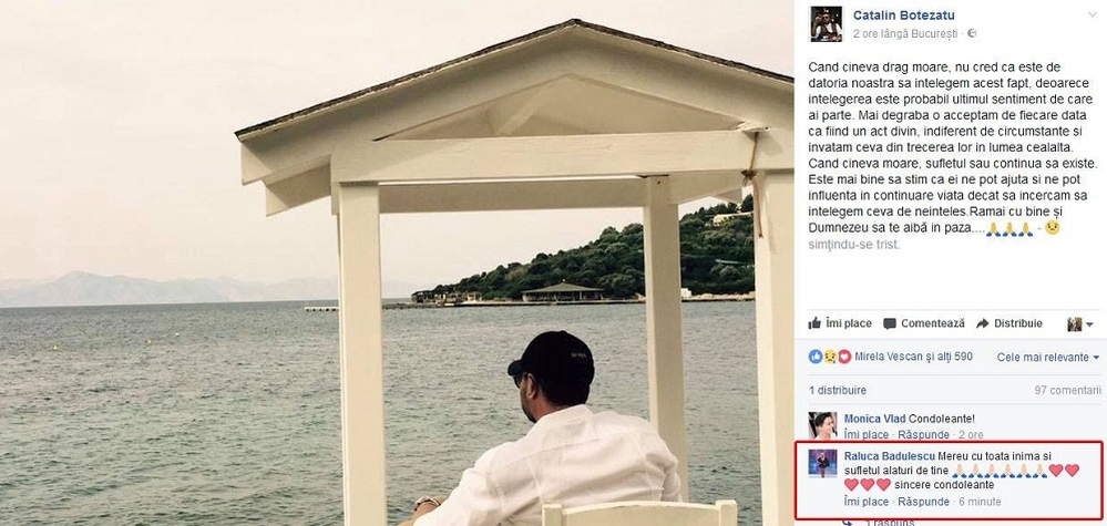 INFORMAŢII EXCLUSIVE! Cătălin Botezatu, prima declaraţie după ce a mărturisit că cineva drag a murit: “E foarte dureros pentru mine…”