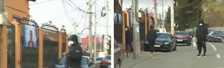 Măsurile autorităților au evitat aglomerația la funeralii (capturi Știrile Pro TV)