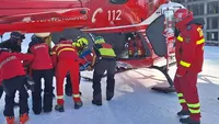 Accident grav pe pârtia Sorica din Azuga! A fost chemat elicopetrul SMURD