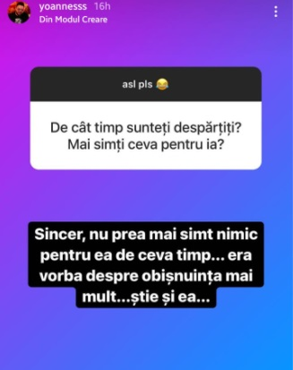 Scandalul momentului se adâncește. După ce a anunțat despărțirea de Narcisa Moisa, Yoannes aruncă bomba: „Nu am fost căsătorit”