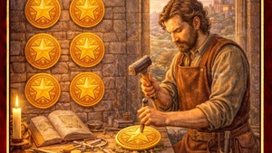 Cartea de Tarot a zilei de 30 decembrie 2025. Cartea zilei, Opt de Monede: succesul nu vine peste noapte