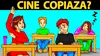 Test de inteligență | Unul dintre acești 4 elevi copiază. Cine?