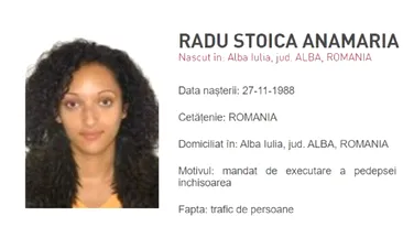 Anamaria Radu Stoica se află pe lista celor mai periculoase infractoare din lume. Motivul pentru care românca este dată în urmărire generală