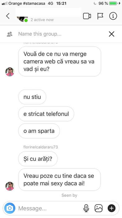 Convorbirile șocante dintre bărbat și cele două eleve