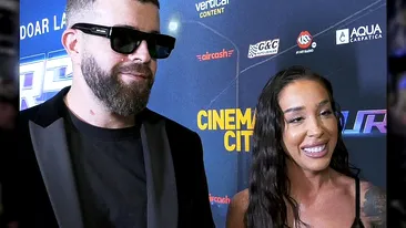 Ștefania, debut cu scântei în filmul „Cursa”! S-a sărutat cu doi actori, dar „libelula” rămâne tot a lui Speak! „Mi-a plăcut enorm experiența”