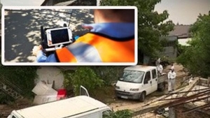 Scannerul folosit în curtea lui Gheorghe Dincă a rămas fără baterie
