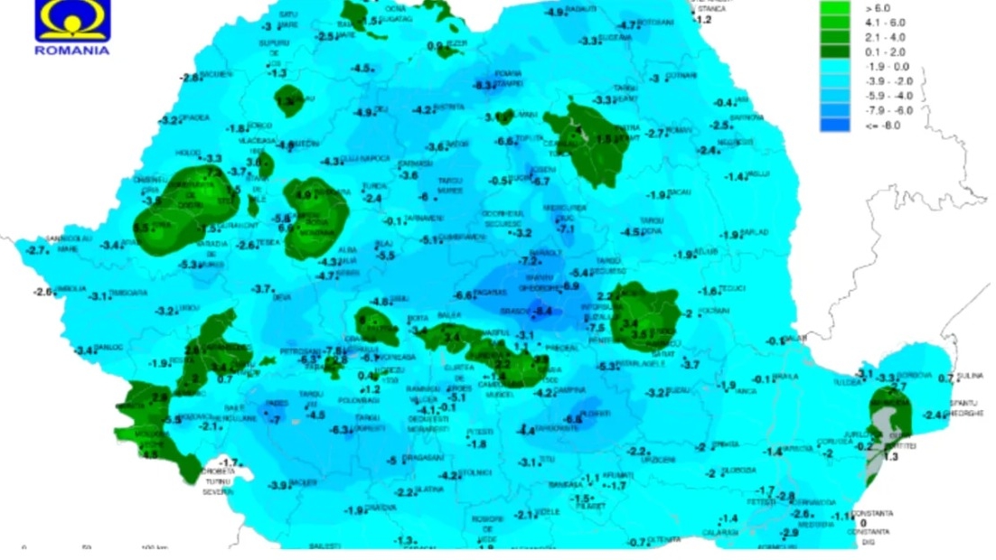 Vremea o ia razna în România. Ce se va întâmpla până pe 8 martie