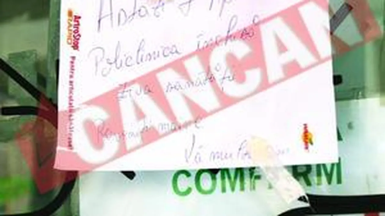 Medicii au pus lacate la usile policlinicilor de Ziua Mondiala a Sanatatii