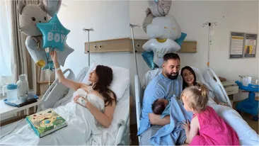 Iustina Luchian a devenit mamă pentru a doua oară. Primele imagini cu micuțul Milan