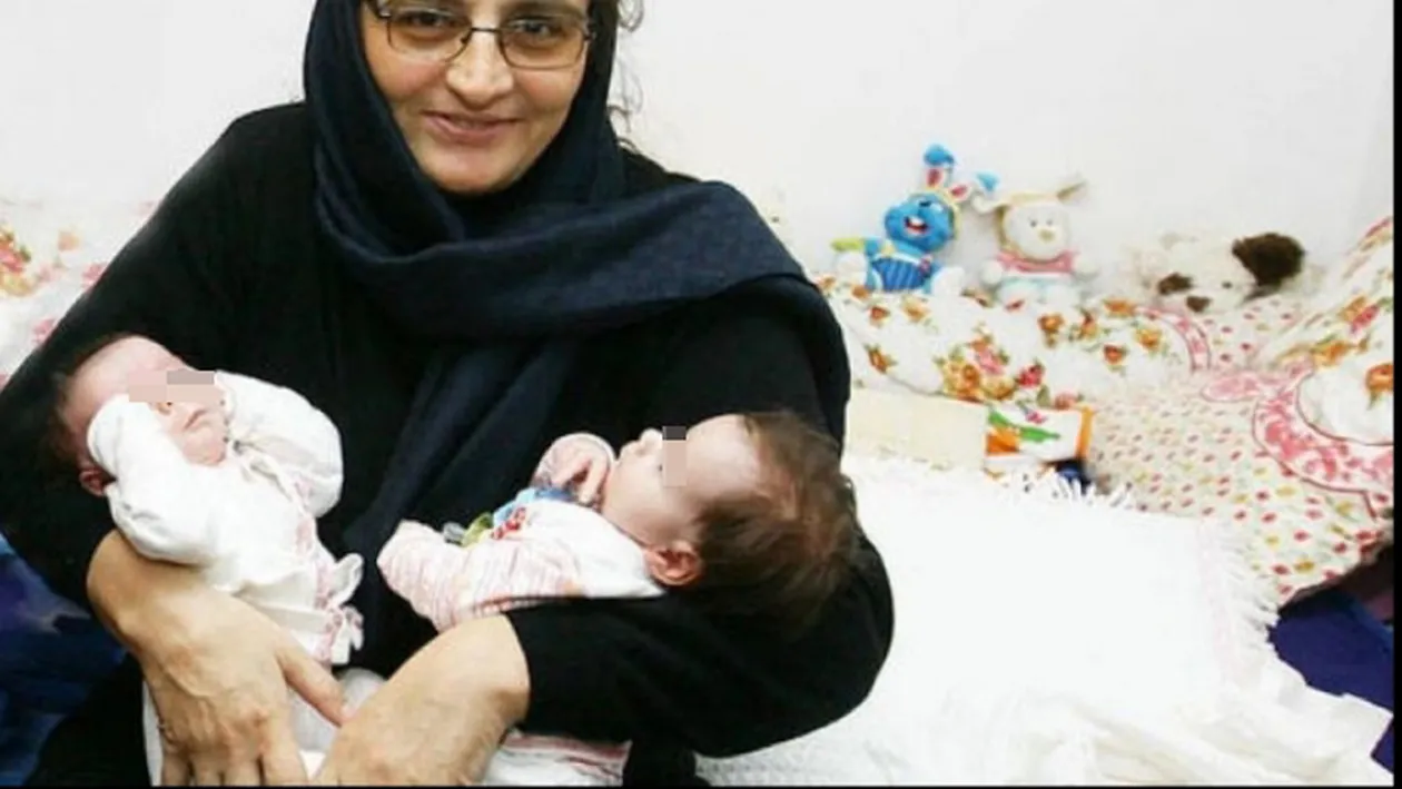 Fotografii in premiera! Cat de mari s-au facut gemenele maicutei Sebastiana