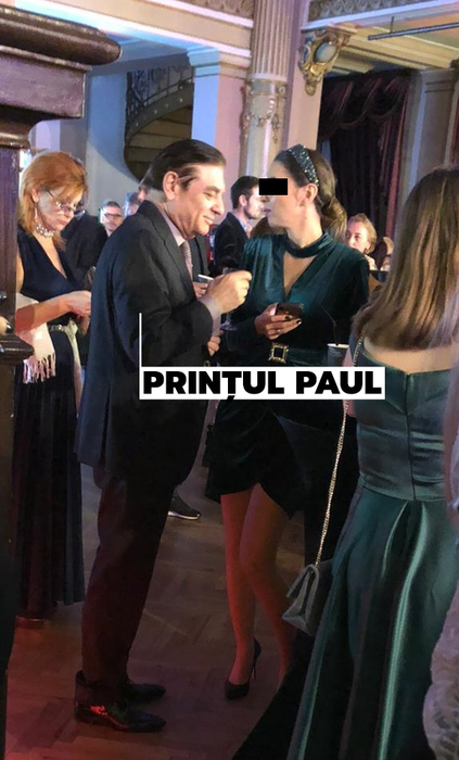 Prințul Paul, la discuții cu o tânără atrăgătoare