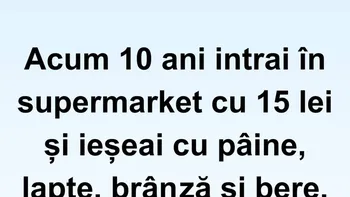 BANCUL ZILEI | Supermarketurile acum 10 ani