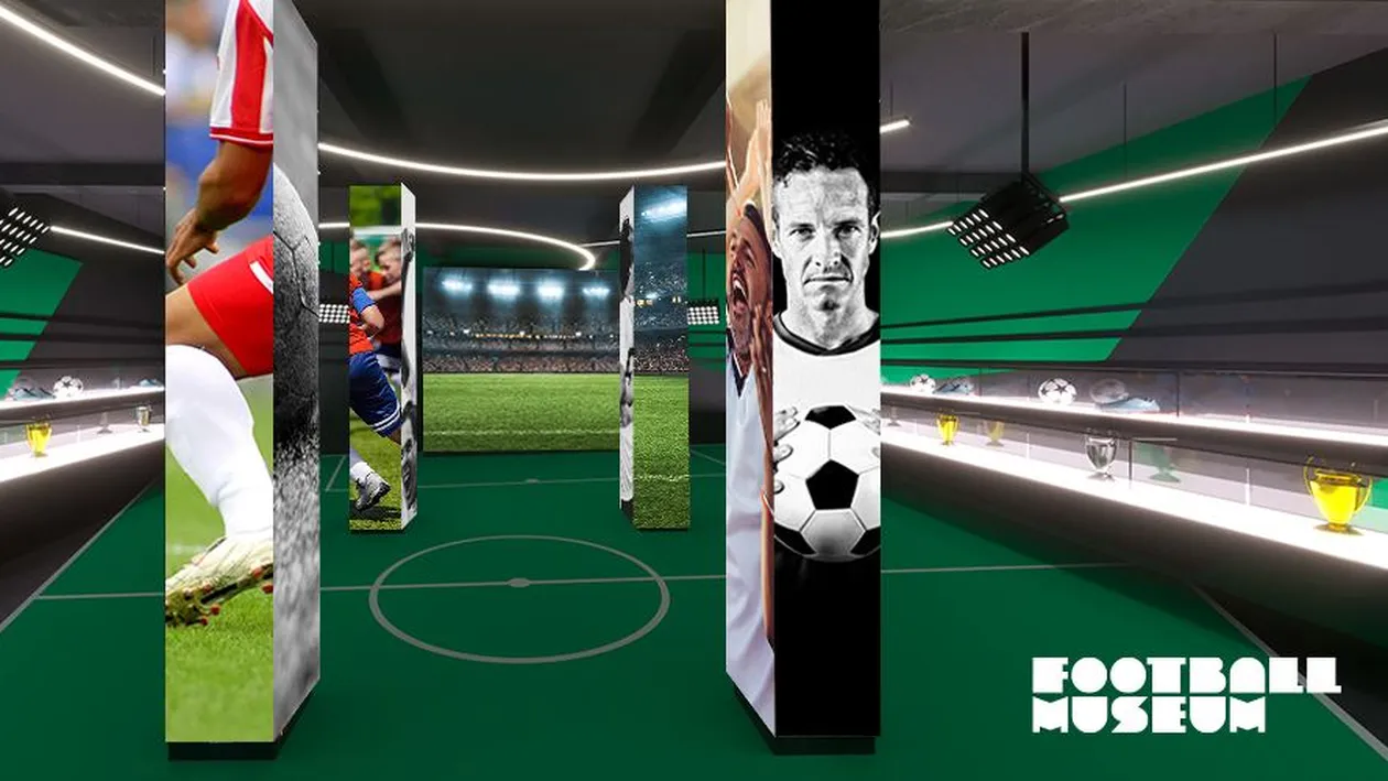 Primul Muzeu al Fotbalului din România își va deschide curând porțile în centrul Bucureștiului