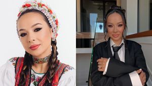 Vlăduța Lupău, apariție spectaculoasă la botezul fetiței lui Culiță Sterp. Ce mesaj a publicat artista