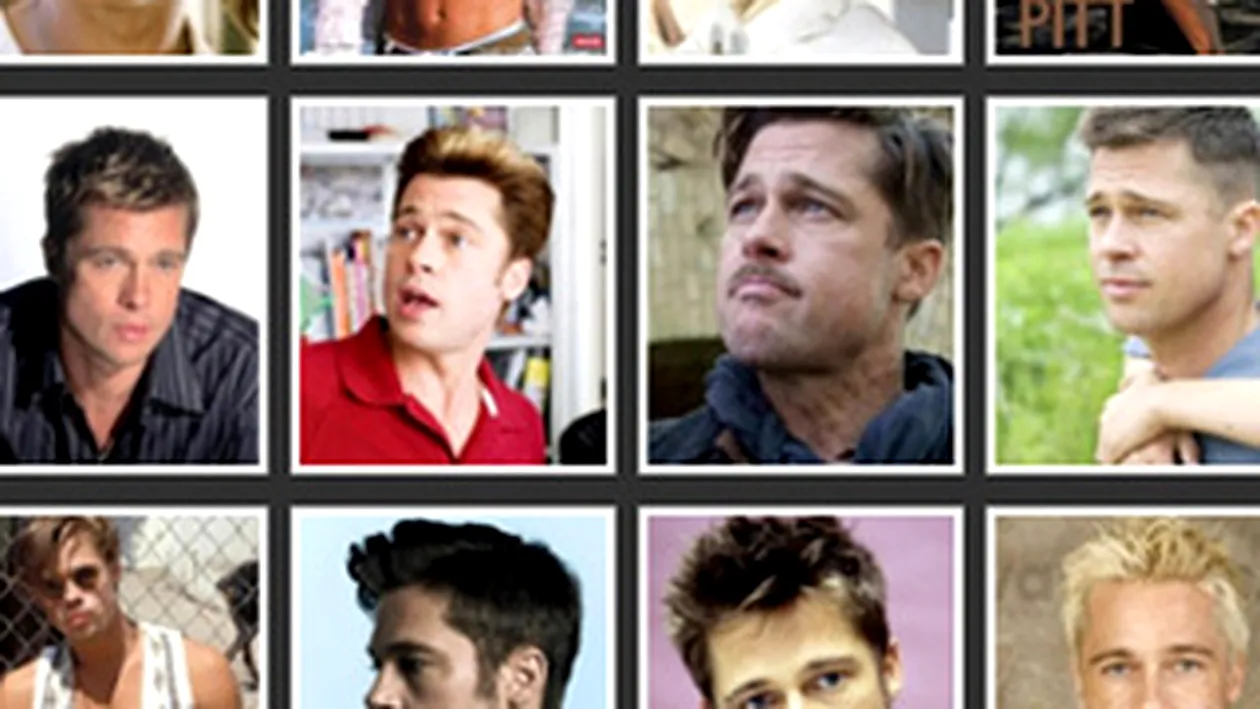 Imagini de colectie! Brad Pitt si-a schimbat freza de 44 de ori din '90 incoace! Vezi cum a aratat parul celui mai sexy barbat in ultimii 20 de ani