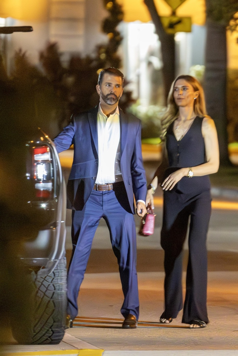Donald Trump Jr. alături de Bettina Anderson, presupusa amantă/ sursă foto: Profimedia