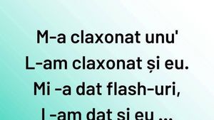 BANCUL ZILEI | M-a claxonat unu'