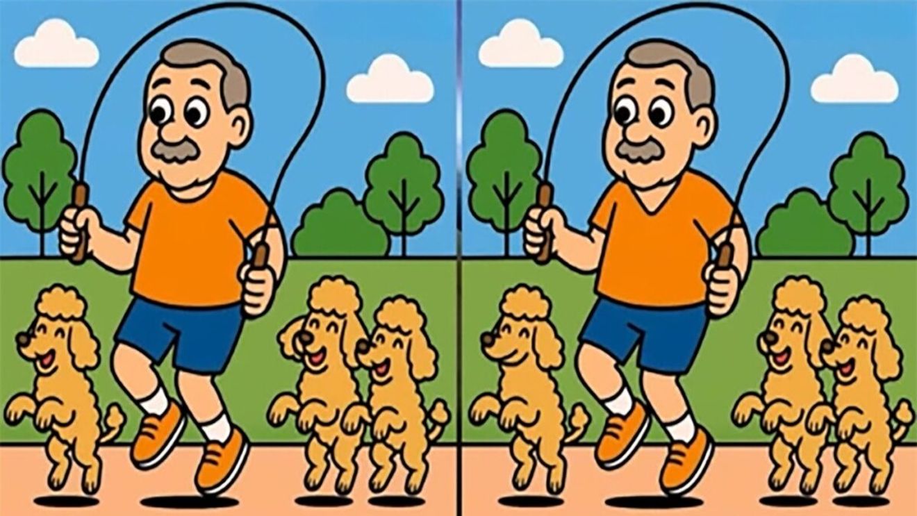 Test de logică | 3 diferențe în maximum 27 de secunde: Le puteți identifica pe toate?