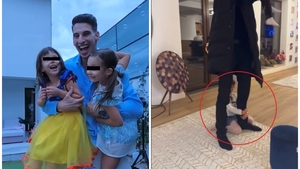 Imaginile care îl vor scoate din minți pe George Burcea! Ce face Victor Cornea cu fetițele lui și ale Andreei Bălan