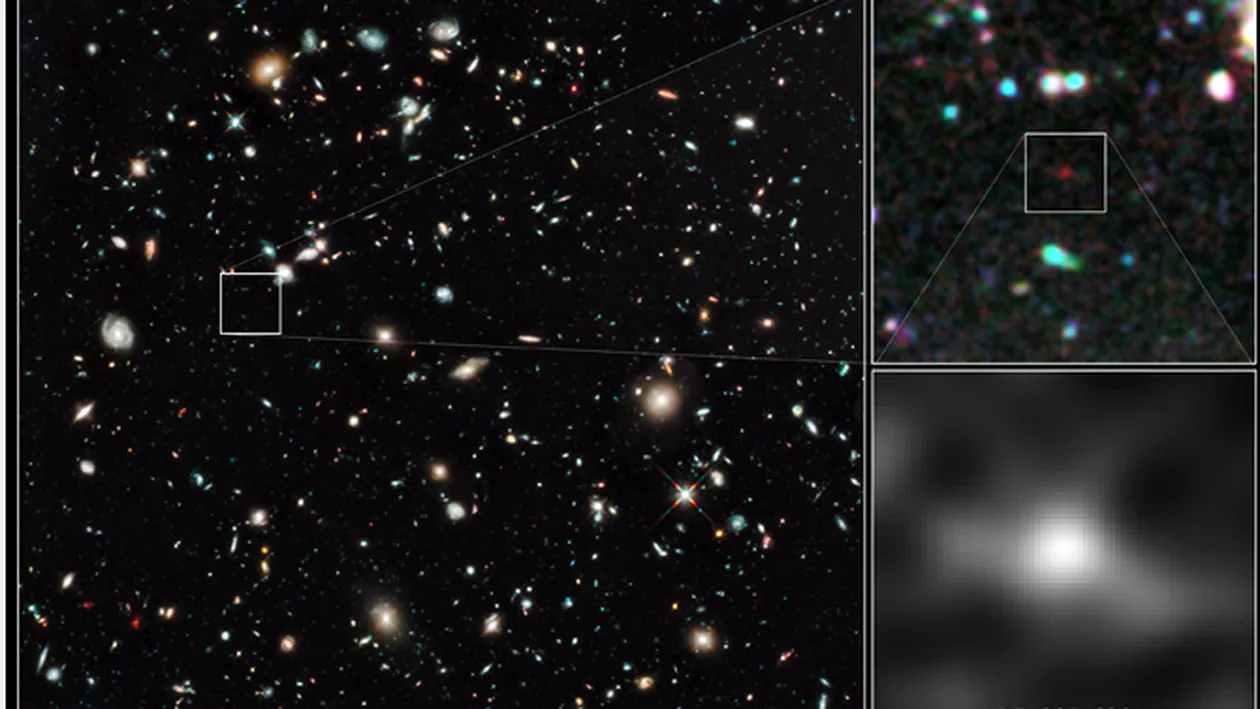 A fost descoperita cea mai veche galaxie din Univers!