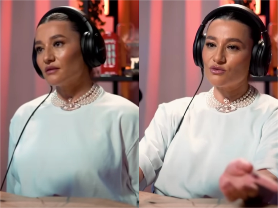Claudia Pătrășcanu dă de pământ cu Irinel Columbeanu/ sursă foto: captură video