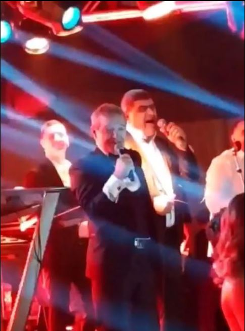 Gigi Becali a făcut spectacol la nunta fiicei sale Theodora