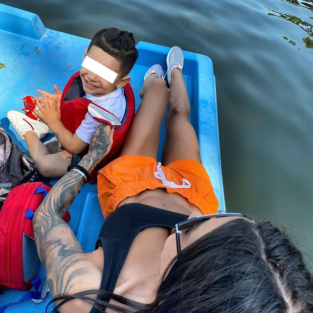 Roxana Vancea este mămică cu normă întreagă pentru Milan / Sursă foto: Instagram