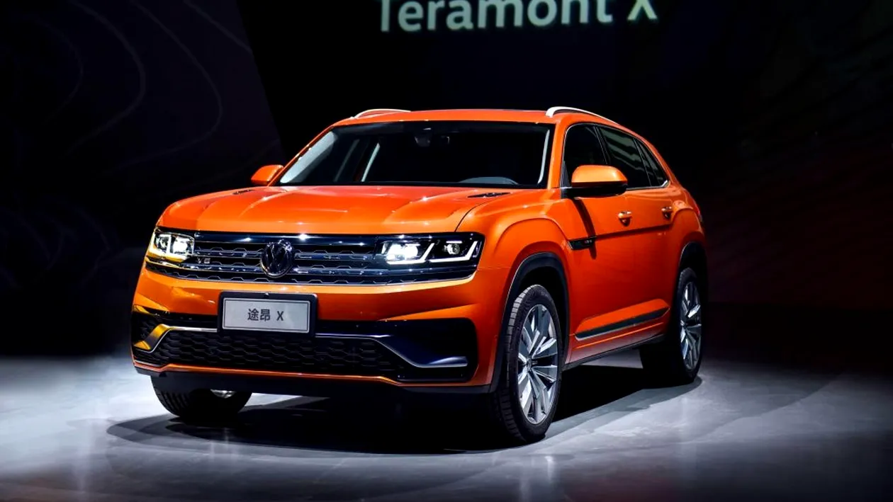 Cum arată noul Teramont X, primul SUV coupe de la Volkswagen, autoturism poreclit “X6-le sărăcarului”