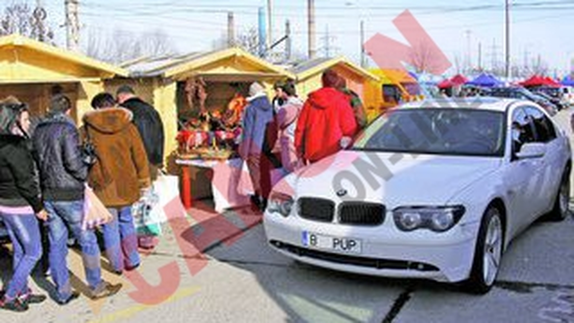 Cu BMW-ul la jumari si carnati