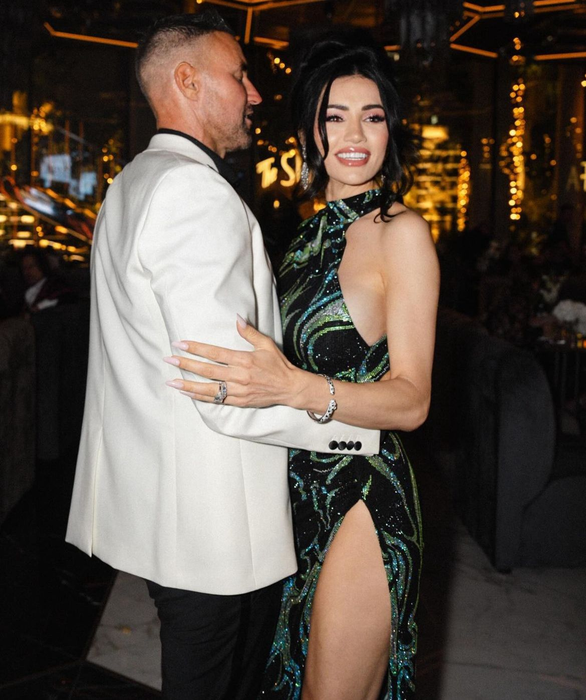 Philipp Plein și Andreea Sasu, apariție demnă de prima copertă. Foto: Instagram / Philipp Plein și Andreea Sasu