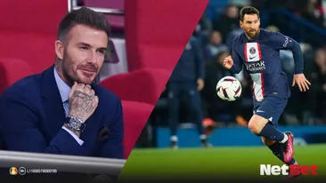 David Beckham explică de ce Leo Messi este fotbalistul său preferat