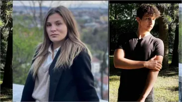 Alexandra și Robert, două dintre victimele tragediei din Bistrița-Năsăud. Se aflau în drum spre facultate, însă destinul lor a fost curmat brusc