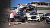 Mașini de 7.600.000 € în parcarea LOFT-ului! Nu mai aveai loc să arunci un ac: Rolls-Royce-uri, Maybach-uri, Ferrari-uri și Porsche-uri
