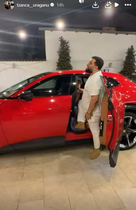 Tzancă Uraganu’ și-a cumpărat un Ferrari Purosangue! Cum arată bijuteria pe patru roți