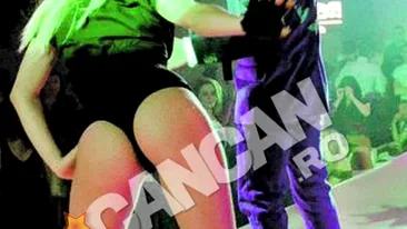 Alex Velea, concert cu peripetii in Regie. Si-a lovit o dansatoare cu pumnul in fata