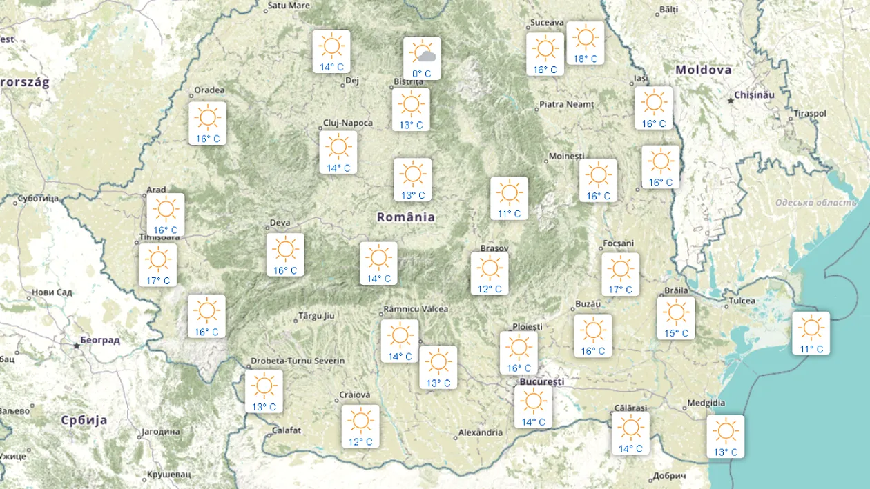 ANM anunță un weekend istoric! Temperaturi fără precedent în România