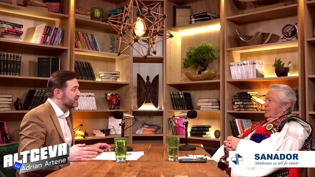 Podcastul poate fi urmărit integral pe canalul de YouTube ”ALTCEVA cu Adrian Artene” / (Sursa: Captură video)
