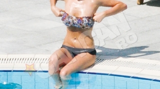Daiana Anghel a scapat de burtica